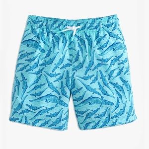 Southern Tide The Skipjack Gator Frenzy Swim Trunks Small Shorts